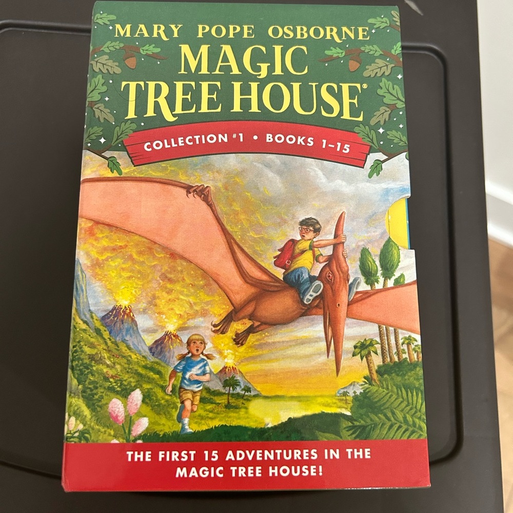 EUC magic tree house set books 1-15